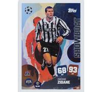 Match Attax 2025 2026 Zinedine Zidane Showboat Trading Card