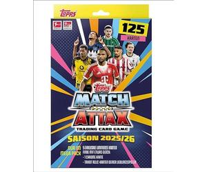 Match Attax Bundesliga 2025/2026 Mega Pack 125 Cards of 5 Limited Cards