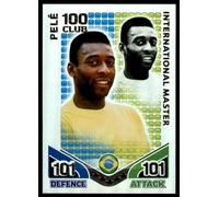 Match Attax England Pele International Master 100 Club Trading Card