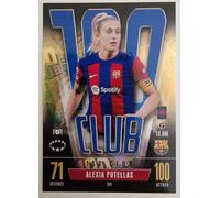 Match Attax Extra 2023 2024 Alexia Putellas 100 Club Trading Card