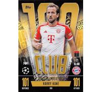 Match Attax Extra 2023 2024 Harry Kane 101 100 Club Trading Card