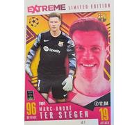 Match Attax Extra 2023 2024 Marc Andre Ter Stegen Extreme Limited Edition Trading Card