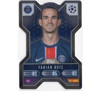 Match Attax Extra 2024 2025 Fabian Ruiz Chrome X Trading Card
