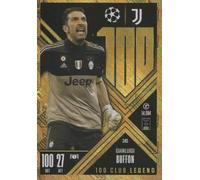 Match Attax Extra 2024 2025 Gianluigi Buffon 100 Club Legend Trading Card