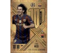 Match Attax Extra 2024 2025 Lionel Messi 100 Club Legend Trading Card