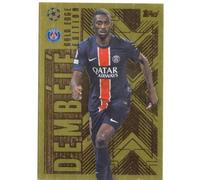Match Attax Extra 2024 2025 Ousmane Dembele Gold Edge Trading Card