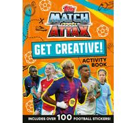 Match Attax Get Creative Sticker Activity Book: Unleash your footy fandom and action-packed imagination with fun activities! New for 2026, the perfect gift for kids that love the world of football!