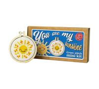 Match Box Cross Stitch Kit - You are my Sunshine