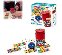 Match Color Bingo Game Set, Fast Bead Grabbing Game, Color Line Board Game, Educational Board Games - Sharpen Reflexes and Hand-Eye Coordination, For Group Party and Family 2-4 Players