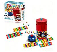 Match Color Bingo Game Set,Fast Bead Grabbing Game with 90 ABS Beads,6 Cards,Improve Color Cognition Hand-Eye Coordination for Family Party