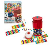 Match Colour Bingo Game, Fast Bead Grabbing Colour Line Board Game with 90 Beads, 5 Code Cards, Bell & Bead Can, Fun Family Party Game Improve Color Recognition, Reaction Speed Hand-Eye Coordination