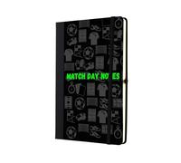 'Match Day Notes' A5 Lined Paper Scrapbook - Football Idea for Football Fans, Friends and Family (note-ha23-mathcnote)