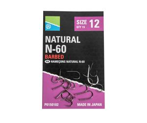 Match hook Preston Innovations Natural (x15) Rose Taille 10