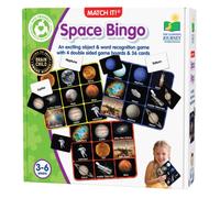 The Learning Journey: Match It! Bingo - Space - Reading Game for Preschool and Kindergarten 36 Picture Word Cards,Multi
