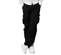 Match Men's Wild Cargo Pants, Classic Black, 32