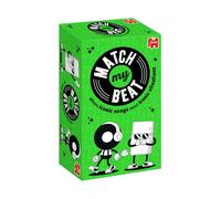 Jumbo Match My Beat - The Music Party Game with 200 Songs & 400 Scenarios - Funny Card Games for Adults, Teens, Parties & Family Gatherings - Match Iconic Songs to Ironic Situations - For 3+ Players