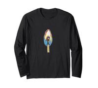 Match Stick Flame/Burn Bright/Light The World On Fire Long Sleeve T-Shirt
