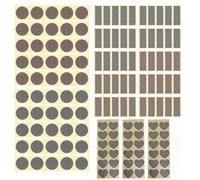 Match Striker Papers with Adhesive, 94pcs Match Striker Paper, Match Striker Paper Sheets for Match Rack Cymbal Paper Replacement