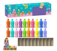 Match The Bottle Color Game,Bottle Flip Challenge Game,Fun Pairing & Logical TrainingGame,Memory and Logical Training flip Gamefor fmaily,BottleFlip Challenge Toy for Travel,Camping,Backyard Night