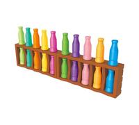 Match The Bottle Color Game - Educational Memory Training Color Match | Board Game Group Challenge,for Travel Holidays Party Night Classroom Backyard Beach