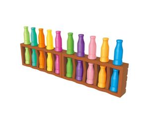 Match The Bottle Color Game - Educational Memory Training Color Match | Board Game Group Challenge,for Travel Holidays Party Night Classroom Backyard Beach