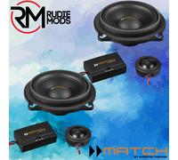 MATCH UP C42BMW-FRT.1 Component Speaker Upgrade for BMW E87 1-Series 5dr 07-11