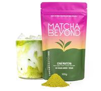 Matcha and Beyond Chai Blend - Matcha with Chai Spices - Gluten Free Vegan Blend with Ginger, Turmeric & Cinnamon - Low Caffeine Japanese Ceremonial Grade Green Tea - Great for Hot & Cold Lattes, 100g
