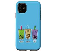 Matcha boba tea green drink milk Taro tapioca Japanese pearl Case for iPhone 11