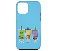 Matcha boba tea green drink milk Taro tapioca Japanese pearl Case for iPhone 12 mini