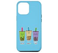 Matcha boba tea green drink milk Taro tapioca Japanese pearl Case for iPhone 12 Pro Max