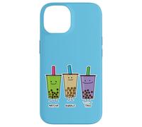 Matcha boba tea green drink milk Taro tapioca Japanese pearl Case for iPhone 14