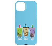 Matcha boba tea green drink milk Taro tapioca Japanese pearl Case for iPhone 15 Plus