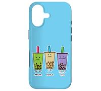 Matcha boba tea green drink milk Taro tapioca Japanese pearl Case for iPhone 17