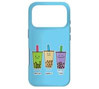 Matcha boba tea green drink milk Taro tapioca Japanese pearl Case for iPhone 17 Pro