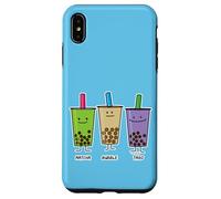 Matcha boba tea green drink milk Taro tapioca Japanese pearl Case for iPhone XS Max