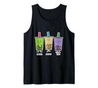 Matcha Boba Tea Green Drink Milk Taro Tapioca Japanese Pearl Tank Top