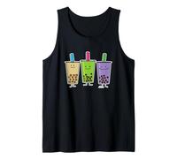 Matcha Boba Tea Green Drink Milk Taro Tapioca Japanese Pearl Tank Top