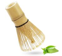 Matcha Broom Bamboo Matcha Whisk, Matcha Whisk, Matcha Tea 100 Teeth for Making Thick Matcha Foam
