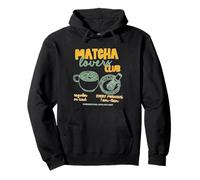 Matcha Club Aesthetic Tea Morning Vibes Woman Pullover Hoodie