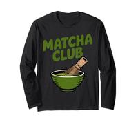 Matcha Club Green Tea Lover ICES Matcha Latte Long Sleeve T-Shirt
