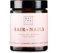 Matcha & Co Hair & Nails 60 Vegetable Capsules