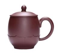 Matcha Cups Large Capacity Tea Set Handmade Purple Sand Cup Kung Fu Tea Brewing Zen Tea Cup 480ML Tea Set Tea Infuser Mug