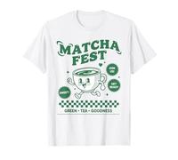 Matcha Fest Green Tea Goodness Funny Matcha Tea T-Shirt