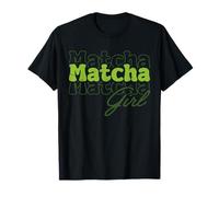 Matcha Girl Green Tea Lover ICES Matcha Latte T-Shirt