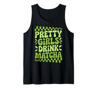 Matcha Girls Green Tea Lover ICES Matcha Latte Tank Top