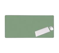 Matcha Green Mouse Mat 700x300x3 mm Mouse Pad, Desk Mat Large Mousepad, Gaming Mouse Pad with Anti- Slip Rubber Base, Waterproof&Durable Mousemat Extended Mouse Pad for Office Desk Decor, Gift S-9948