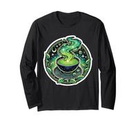 Matcha Green Tea Cosmic Cup Dreamscape Long Sleeve T-Shirt