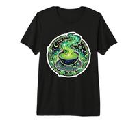Matcha Green Tea Cosmic Cup Dreamscape Premium T-Shirt