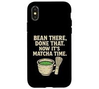Matcha Green Tea Quote Caffeine Matcha Lover Pun Graphic Case for iPhone X/XS