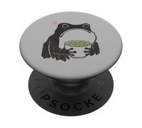 Matcha Grumpy Frog PopSockets Adhesive PopGrip